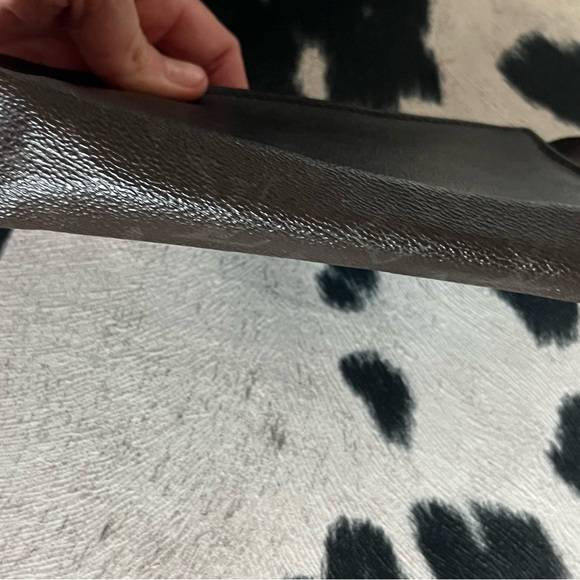 Louis Vuitton Brown Monogram Zip Pouch Clutch - Picture 3 of 16